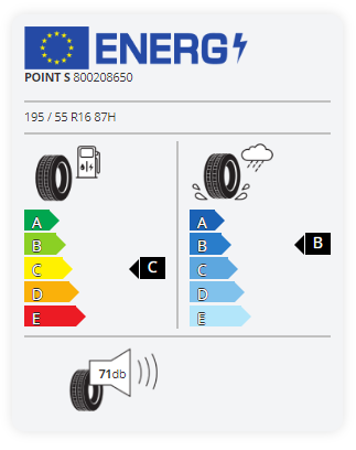 
                      
                        Point S Summer S 195/55 R16 87H
                      
                    