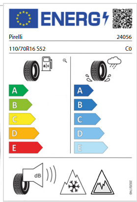 
                      
                        Pirelli Angel Scooter 110/70 R16 52P
                      
                    