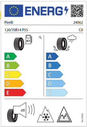 
                      
                        Pirelli Angel Scooter 120/70 R14 55P
                      
                    