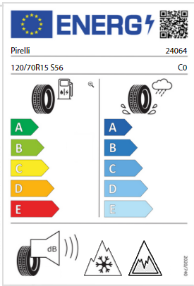 
                      
                        Pirelli Angel Scooter 120/70 R15 56P
                      
                    