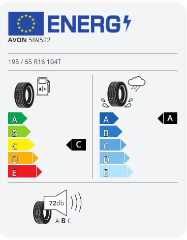 
                      
                        Avon AV12 195/65 R16C 104/102T
                      
                    