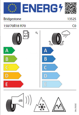 
                      
                        Bridgestone Battlax A 41 R G 150/70 R18 70H
                      
                    