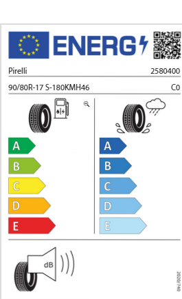 
                      
                        Pirelli Angel City Front 90/80 R17 46S
                      
                    