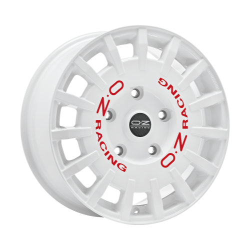 OZ Rally Racing VAN White Red Lettering