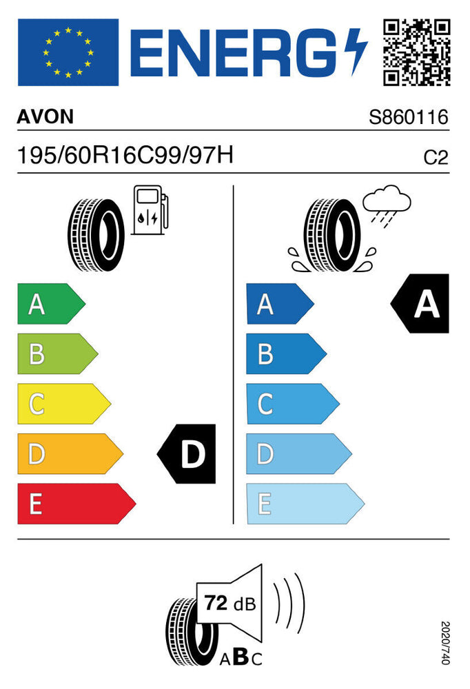 
                      
                        Continental 195/60 R16C 99/97H
                      
                    