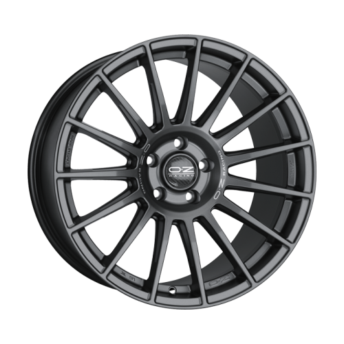 OZ Superturismo Dakar Matt Graphite Silver Lettering