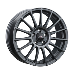 OZ Superturismo TGR-WRT Matt Black + Silver Lettering